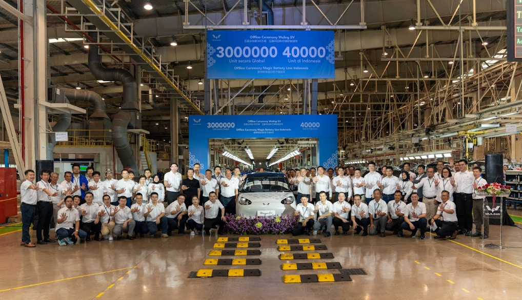 Mantap! Wuling Bukukan Produksi 3 Juta EV Global, Indonesia Sumbang 40 Ribu Unit