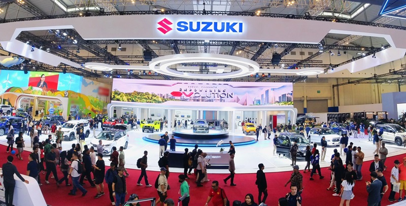 Booth SUZUKI INDONESIA di Pameran  GIIAS 2024, Tempat Mendapatkan Mobil Baru Idaman Dengan Harga Terbaik 