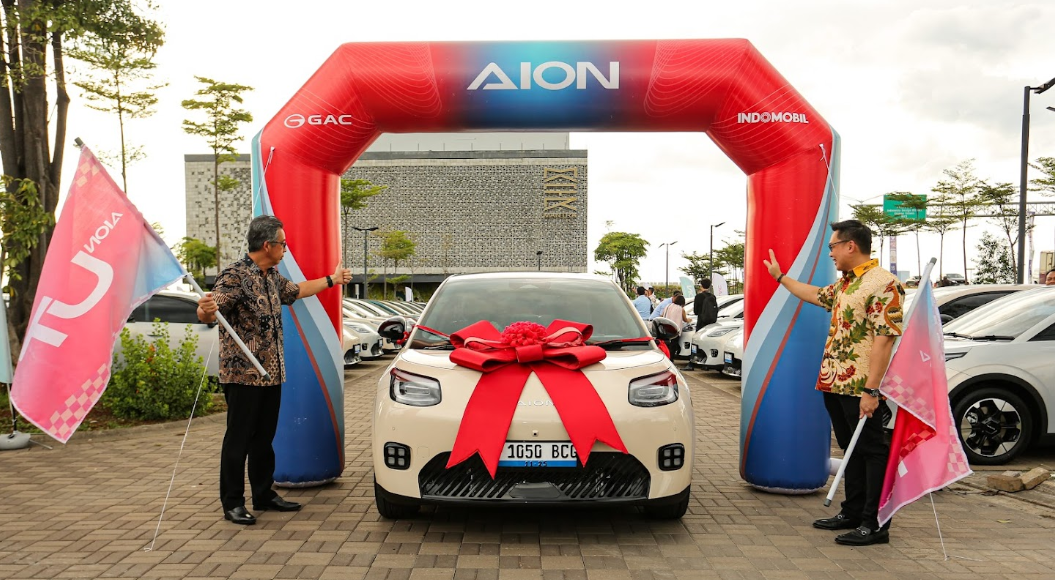 GAC AION UT Batch Pertama Mulai Dikirim ke Konsumen Tanah Air