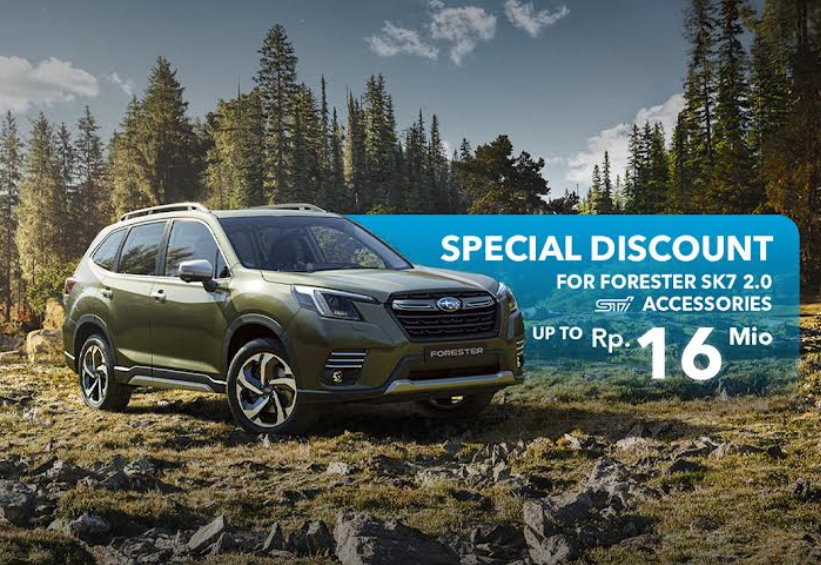 SUBARUVERSE, Subaru Tebar Promo Spesial hingga Diskon Aksesori