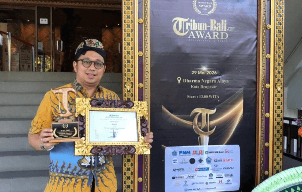Kontribusi EV Wuling di Bali Diakui, Sabet Penghargaan di Ajang Tribun Bali Award 2026