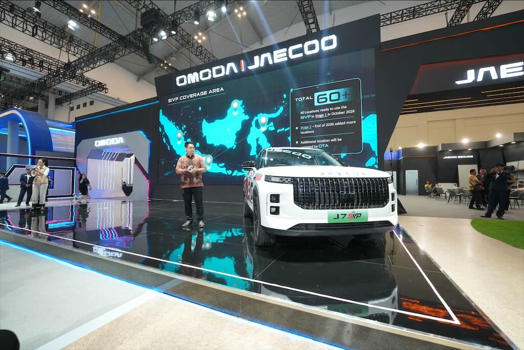 JAECOO J7 SHS-P SIVP Debut di GIIAS 2026, Hadirkan Teknologi Parkir Pintar