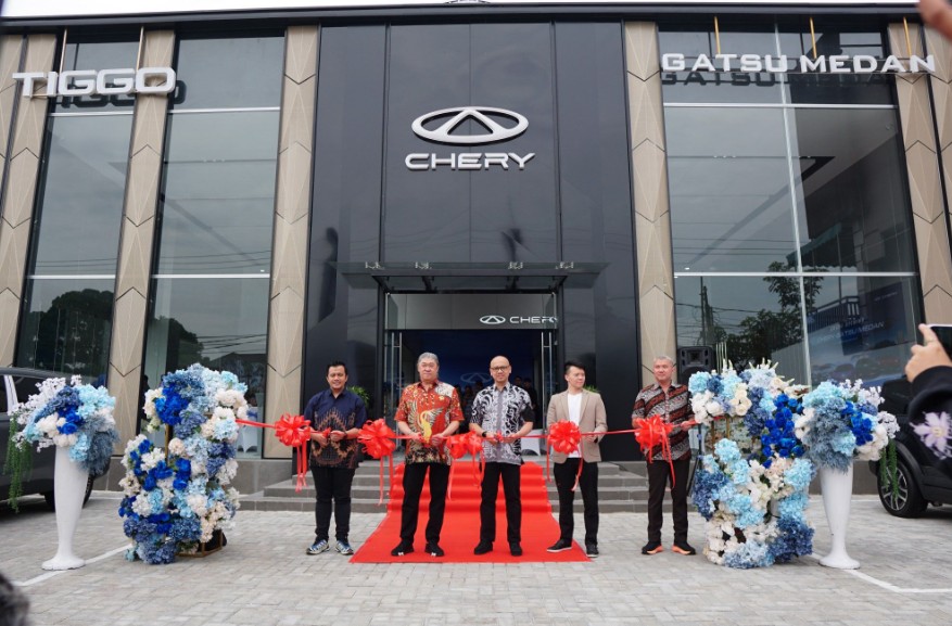 Chery Tambah Satu Diler Lagi di Medan, Ini Fasilitasnya