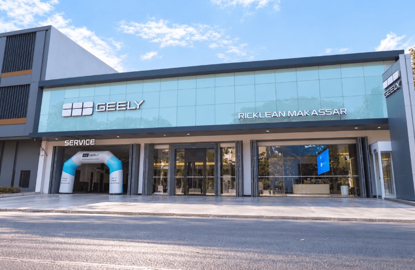 Geely Ricklean Makassar Resmi Beroperasi, Jadi Diler ke-52 Geely di Indonesia