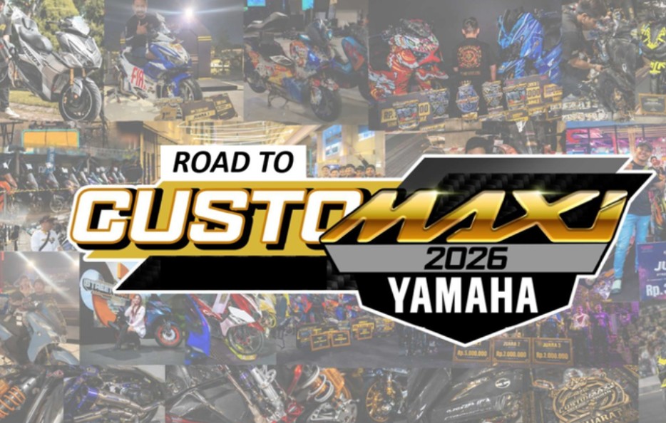 CustoMAXi Yamaha 2026 Siap Gebrak 5 Kota, Catat Tanggalnya!