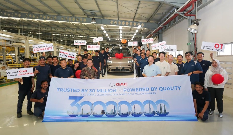 Produksi GAC Tembus 30 Juta Unit, Indonesia Jadi Pasar Penting untuk Ekspansi Mobil Listrik