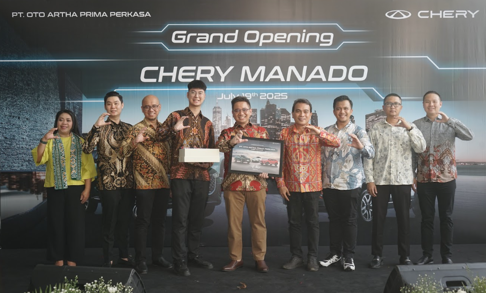 Ekspansi Berlanjut, Chery Buka Diler Baru di Kota Manado