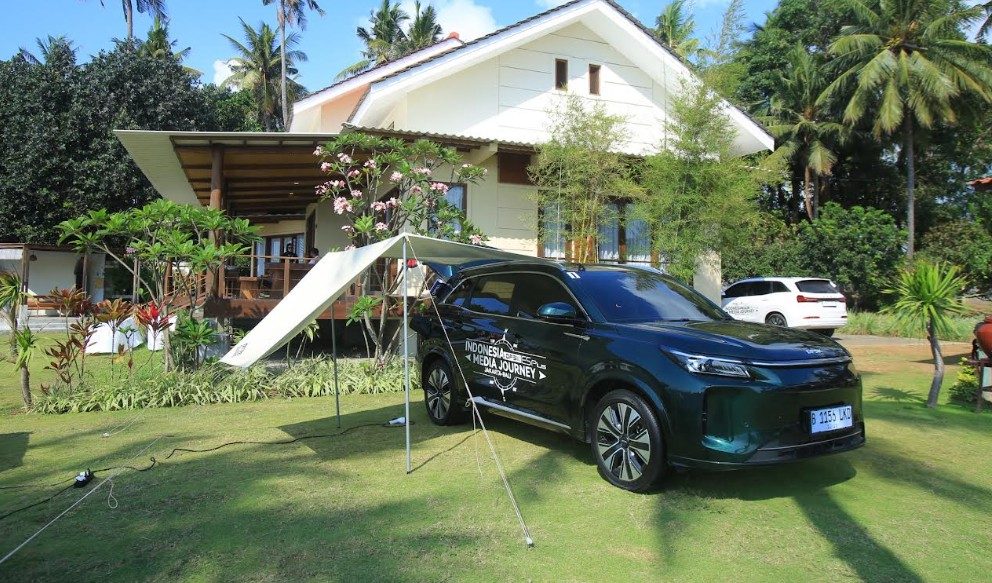 Canggih! DFSK E5 Plus Bisa Jadi Sumber Listrik, Dipakai Masak hingga Bikin Kopi