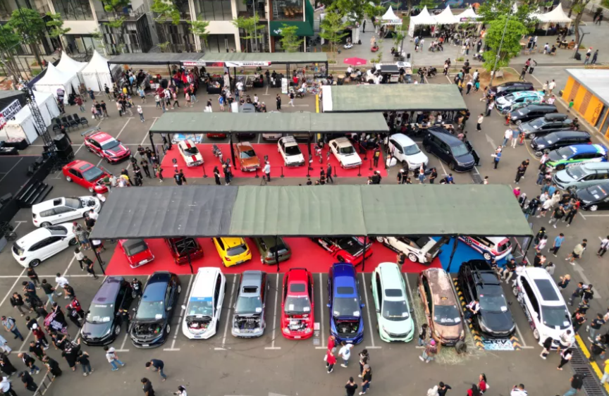Puluhan Komunitas Honda Siap Pesta di Perayaan Puncak HCI Vol. 2 di Jakarta