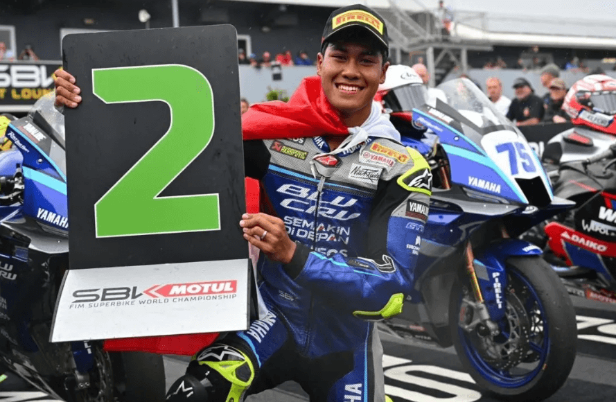 Keren! Aldi Satya Mahendra Jadi Pembalap Indonesia Pertama Cetak Podium di WorldSSP 