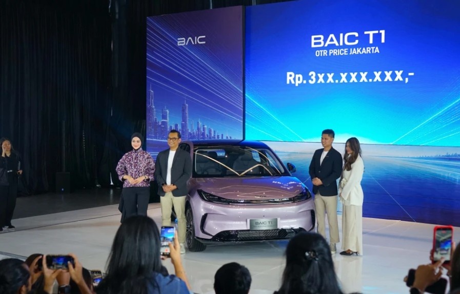 BAIC T1 Resmi Meluncur di Indonesia, Mobil Listrik Mungil dengan Kabin Super Lega