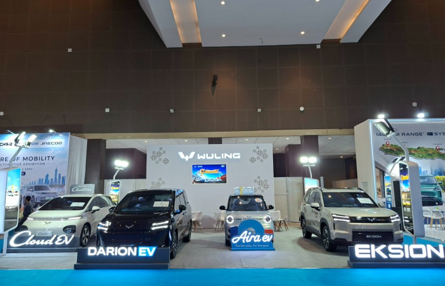 Wuling Pamerkan Air ev hingga Eksion EV di PEVS 2026, Ini Deretan Promo yang Ditawarkan