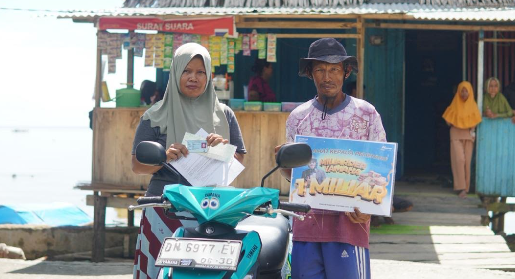 Rejeki Nomplok! Ibu Rumah Tangga Asal Sulteng Ini Mendadak Jadi Miliarder Berkah Beli Motor Yamaha Mio M3, Kok Bisa?