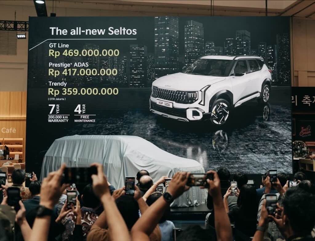 The All-New Kia Seltos Resmi Mengaspal di Indonesia, Hadir dalam Tiga Varian