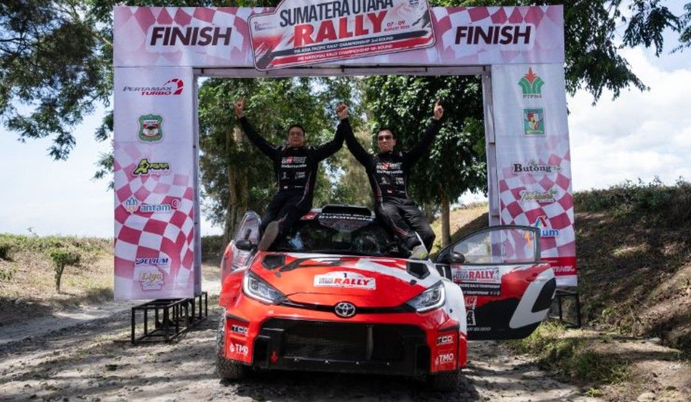 Ryan Nirwan Antar TGRI Kunci Gelar Juara Nasional Rally 2026