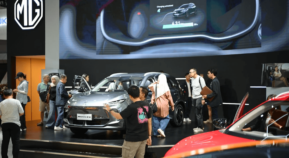 Raup Ratusan SPK, SUV Listrik MGS5 EV Dominasi Penjualan MG Indonesia di IIMS 2026