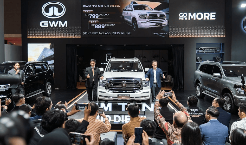  GWM Tank 500 Diesel Mejeng di IIMS 2026: Definisi Baru SUV Mewah yang Tak Sekadar Gagah