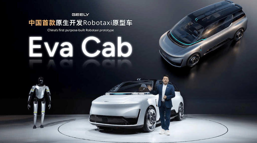 Canggih! Geely Pamer EVA Cab di Beijing Auto Show 2026, Robotaxi Pintar Berbasis AI yang Siap Aspal 2027