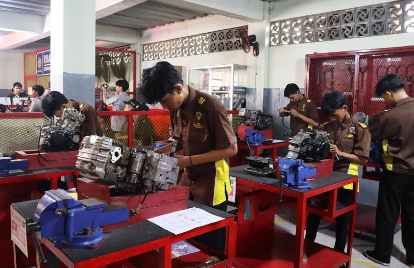 WMS Resmikan SMK Citra Nusantara Panongan Jadi Jaringan SMK Binaan Honda ke-57
