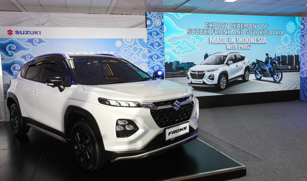 Made in Indonesia! Suzuki Resmi Mulai Ekspor Fronx dan Satria, Targetkan 180 Ribu Unit Hingga 2027