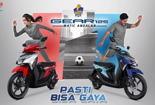 Si Paling Serba Bisa! Matic Andalan Yamaha Gear 125 Hadir dengan Varian Warna Baru