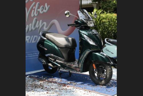 TVS Callisto 125 Dapat Sentuhan Warna Baru, Makin Keren dan Kekinian
