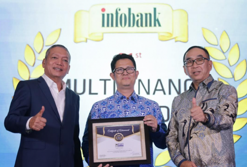 PT Summit Oto Finance Sabet Penghargaan Bergengsi di Ajang Infobank Multifinance Award 2025