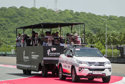 Libur Lebaran, Sirkuit Mandalika Diserbu Ribuan Wisatawan