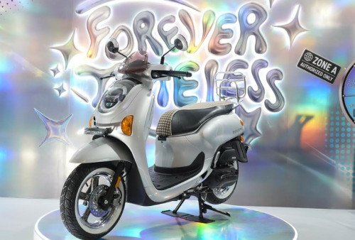 Modifikasi Honda Scoopy Bergaya Retro Sedot Perhatian Anak Muda di Jakarta Sneakers Day 2026