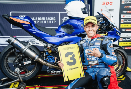 Start P16, Candra Hermawan Sukses Naik Podium di ARRC Buriram 2026