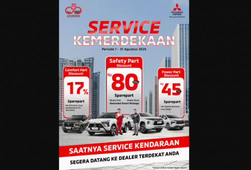 Manjakan Konsumen di Bulan Kemerdekaan, Mitsubishi Hadirkan Program Perawatan Kendaraan dan Diskon Spesial Selama Agustus 2025