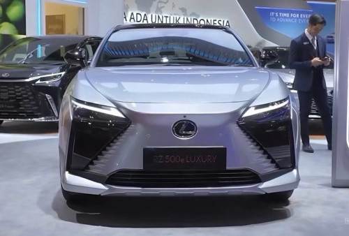 Lexus RZ 500e BEV Meluncur di GJAW 2025, Usung Steer-by-Wire dan Desain Kemudi Yoke Pertama di Indonesia