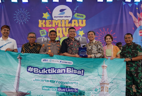 Gandeng Sumber Alam, Kalista Resmi Mulai Uji Coba Bus Listrik Rute Jakarta – Yogyakarta