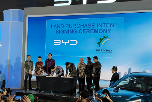 BYD Siap Buka Pabrik di Subang, Bakal Serap Ribuan Pekerja