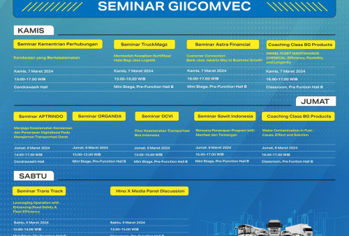 GIICOMVEC 2024 Bakal Suguhi Trade Visitors dengan Banyak Program Edukatif