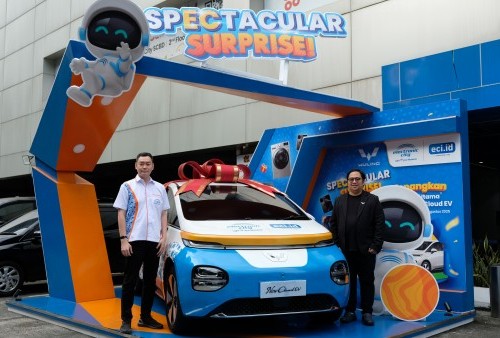 Gandeng Electronic City, Wuling Gelar Program 'Spectacular Surprise' Berhadiah Mobil Listrik