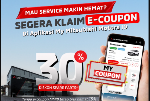 Mitsubishi Manjakan Konsumen Lewat Program 'Servis Hemat' di Aplikasi MMID, Diskon Spare Part Melimpah!