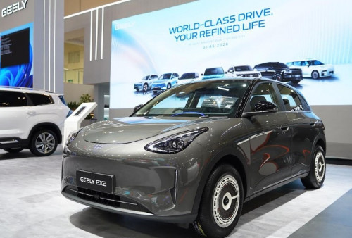 Bikin Pangling! Gandeng HSR Wheel, Geely EX2 Disulap Jadi Lebih Sporty