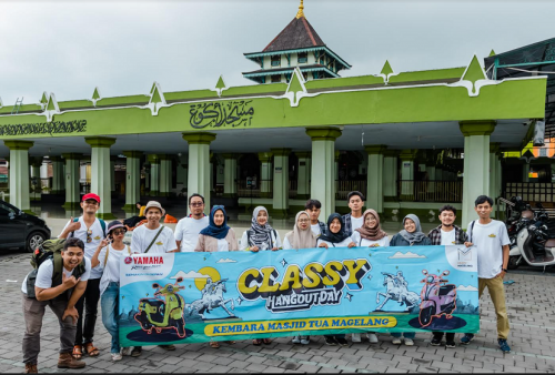 YAMAHA Ajak Anak Muda Classy Hangout Day, Jelajah Masjid Bersejarah di Magelang