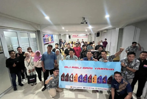 Yamaha Rangkul Puluhan Mitra Bengkel dan Toko Sparepart, Bahas Pentingnya Suku Cadang Asli