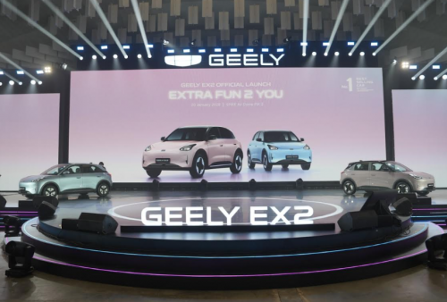 Geely EX2 Resmi Meluncur di Indonesia, SUV Listrik Mungil dengan Jarak Tempuh 395 Km
