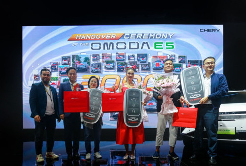 Penyerahan 3.000 Unit OMODA E5, Bukti Kepercayaan Konsumen Terhadap Mobil Listrik Chery