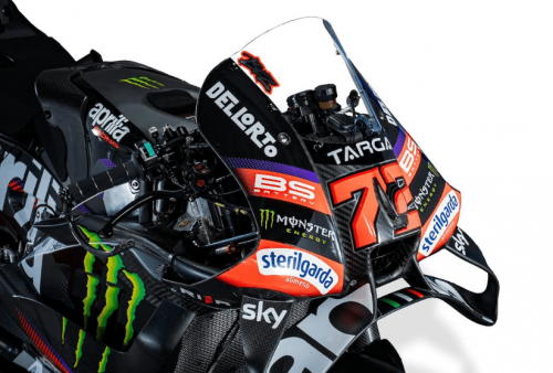 MotoGP: Aprilia Racing Resmi Umumkan Kerja Sama Jangka Panjang dengan Monster Energy