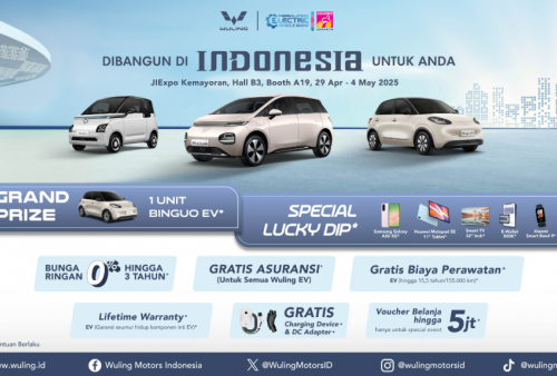 PEVS 2025: Wuling Tawarkan Promo Menarik dan Lucky Dip Berhadiah Mobil Listrik