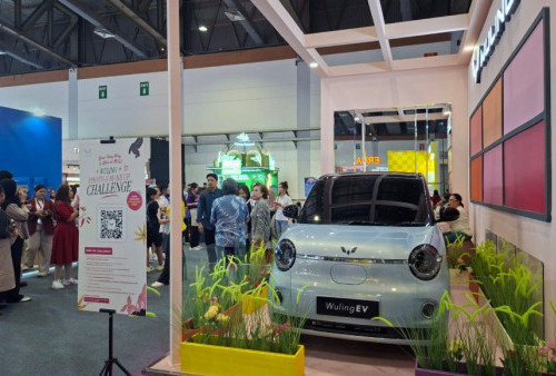 Wuling Pamer Air ev di Jakarta X Beauty 2026, Ada Photo & Make Up Challenge