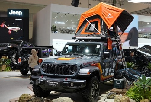Jeep Pertegas DNA Off-Road dengan Kolaborasi Bersama Eiger di GIIAS 2025 Hadirkan Pengalaman Petualangan yang Sebenarnya