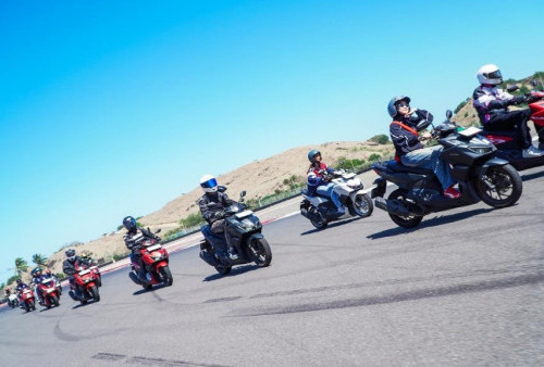 Touring, Night Ride, dan Track Day: Cara Seru Wahana Honda Manjakan Komunitas Vario 160 di Lombok