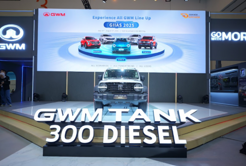 GIIAS 2025: GWM Tank 300 Diesel Mengaspal di Indonesia, SUV Gagah Berperforma Buas dan Kenyamanan Premium