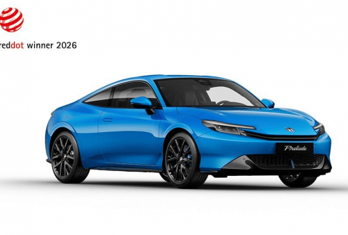Jadi Simbol Hybrid Sporty, Honda Prelude Sabet Red Dot Design Award 2026