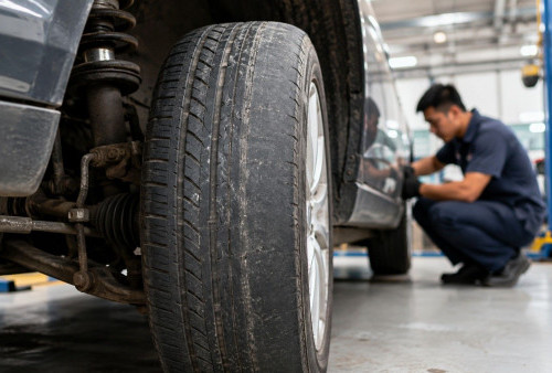 Telapak Ban Mobil Habis Sebelah, Apa Penyebabnya?